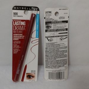 2 Maybelline Lasting Eyeliner # 900 Terracotta New